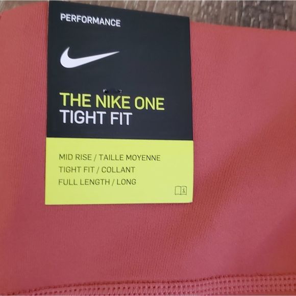 Nike one canyon rust full length leggings plus size 3X NEW!!!!! - Picture 7 of 9